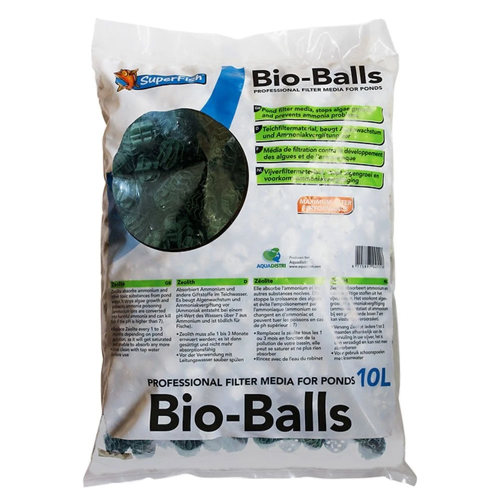 SuperFish Bio Balls Filter Media 10Ltr