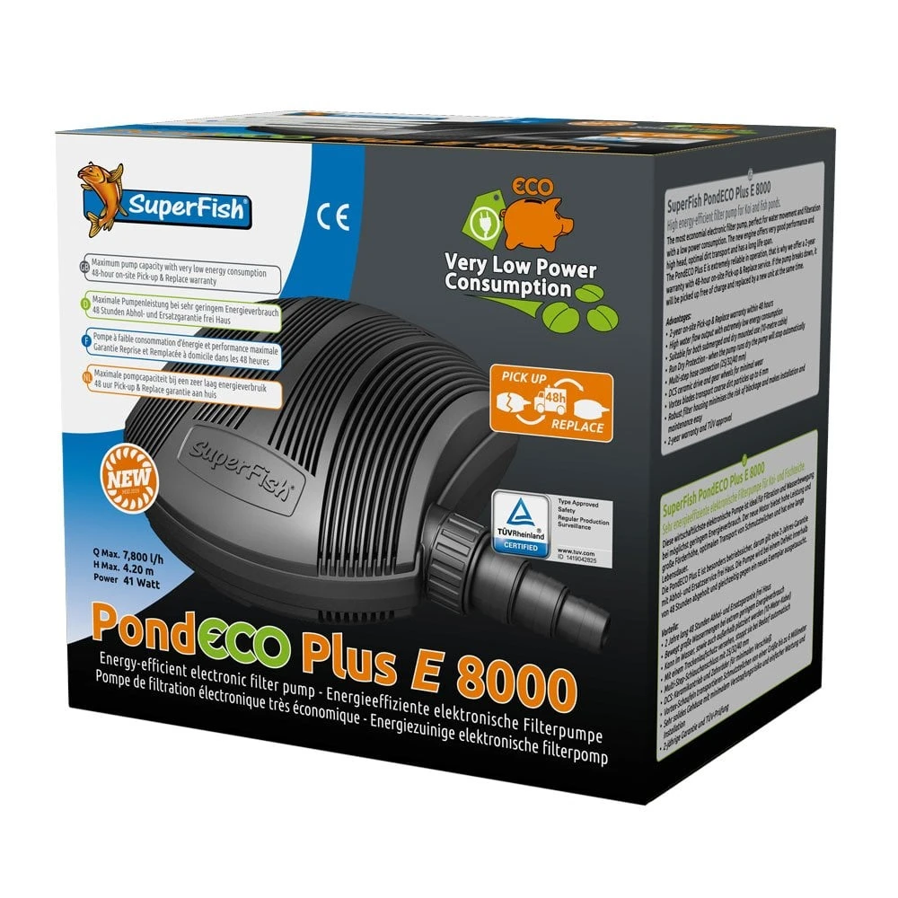 SuperFish Pond ECO Plus E 8000