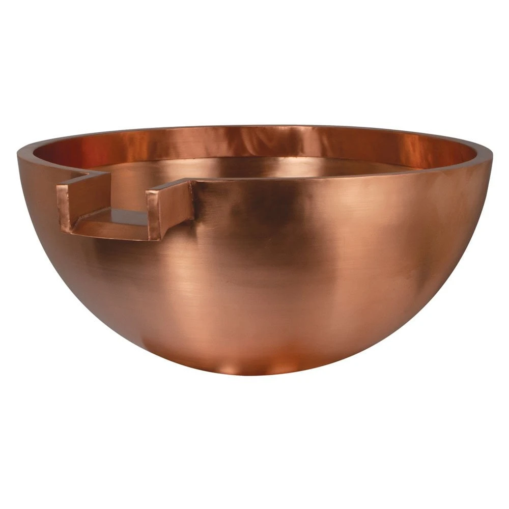OASE Round Copper Bowl With Small Spillway