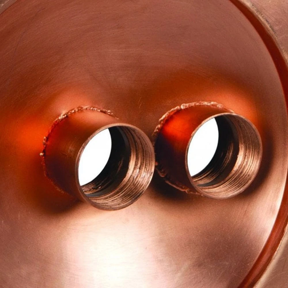 OASE Round Copper Bowl With Small Spillway - Image 5